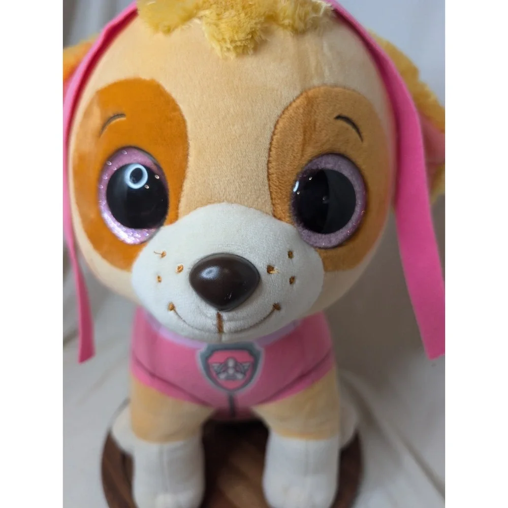 Ty Beanie‎ Boo Large 15 Inch Skye Paw Patrol Stuffed Animal Pink